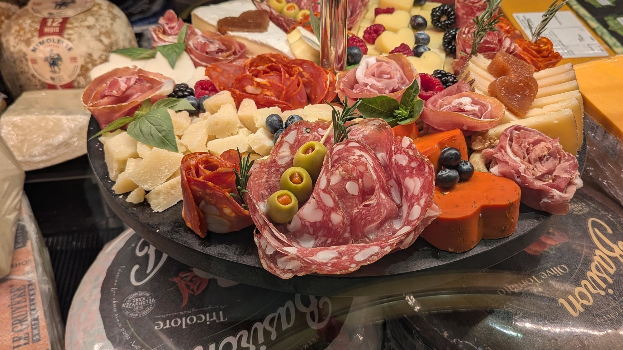 A meze platter